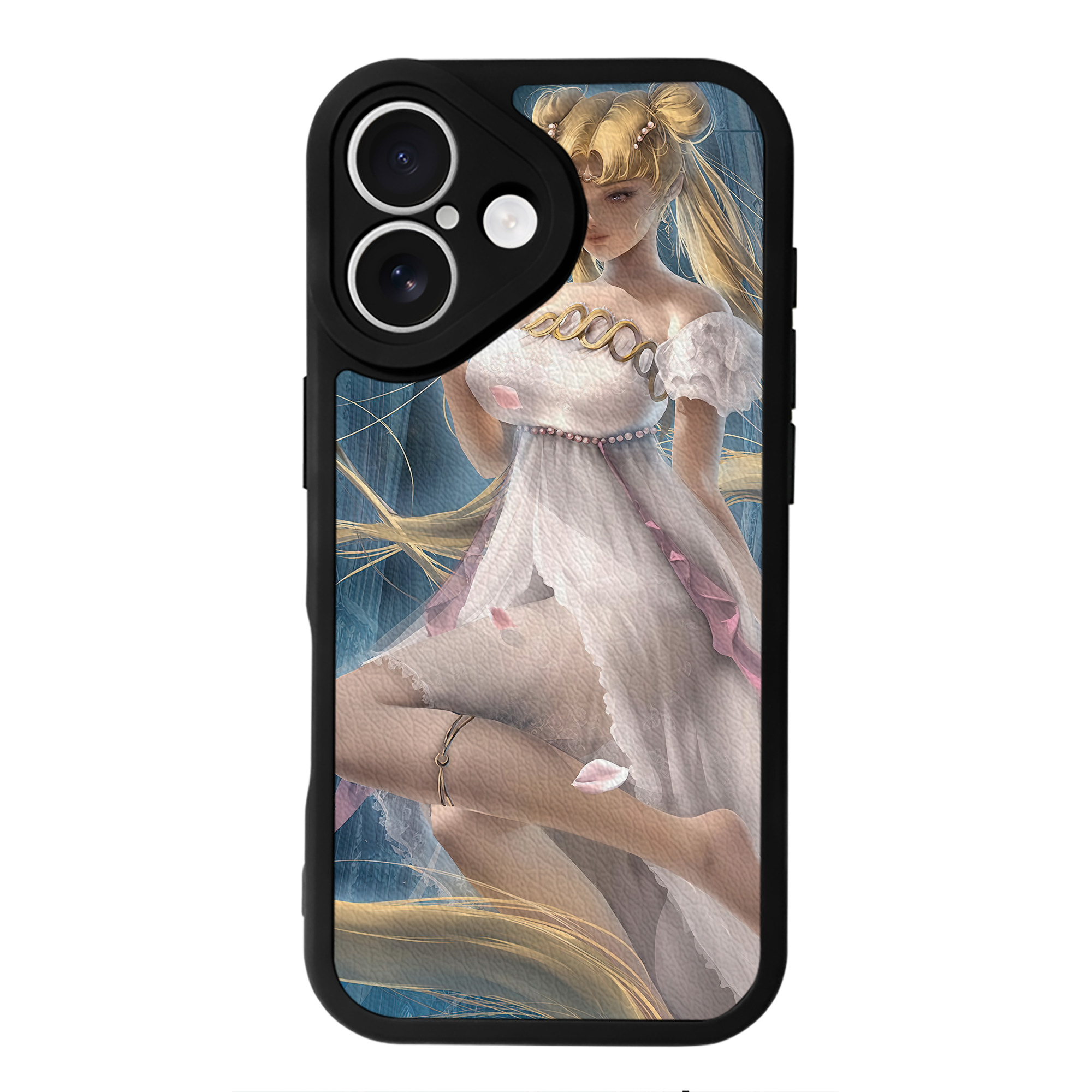 （画像用） 美少女戦士セーラームーン Sailor Moon 【iPhone 16シリーズ対応】シリコンスマホケース（レザー調） 材質：シリコン